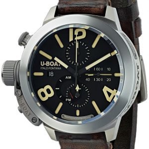 U-Boat Classico 8061 Kello Musta / Nahka