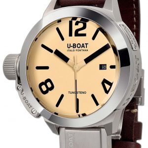 U-Boat Classico 8091 Kello Beige / Nahka