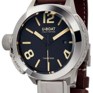 U-Boat Classico 8092 Kello Musta / Nahka