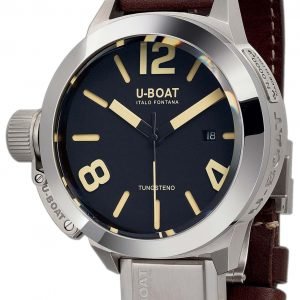 U-Boat Classico 8094 Kello Musta / Nahka