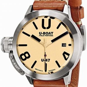 U-Boat Classico 8106 Kello Beige / Nahka