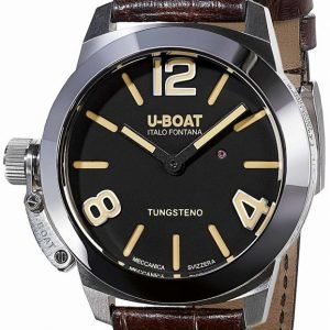 U-Boat Classico 9002 Kello Musta / Nahka