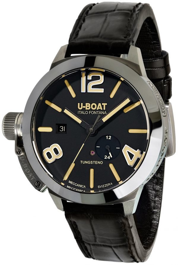 U-Boat Classico 9006 Kello Musta / Nahka