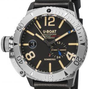 U-Boat Classico 9007/A Kello Musta / Kumi