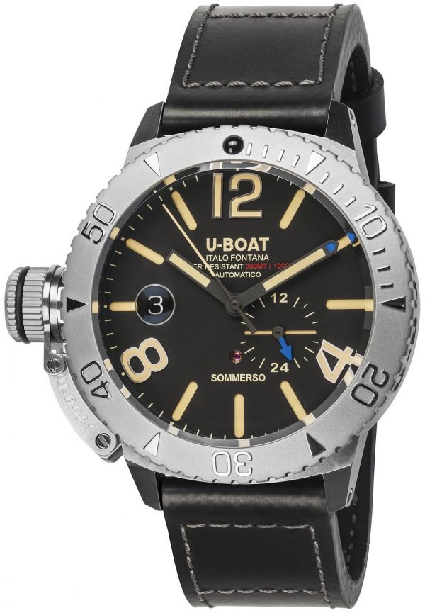 U-Boat Classico 9007/A Kello Musta / Kumi