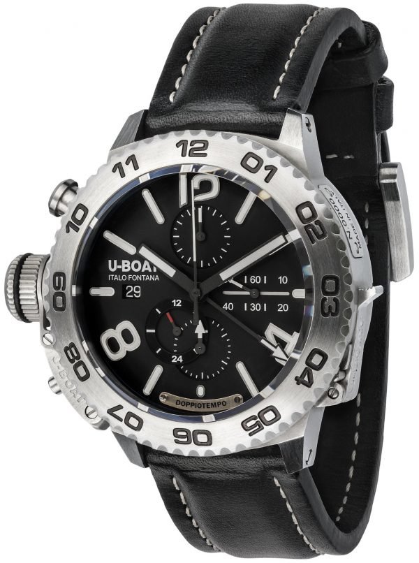 U-Boat Classico 9016 Kello Musta / Nahka