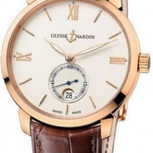 Ulysse Nardin Classico 8276-119-2-31 Kello Hopea / Nahka