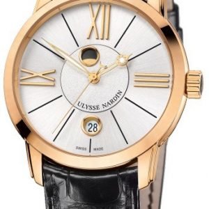 Ulysse Nardin Classico 8296-122-2-41 Kello Hopea / Nahka