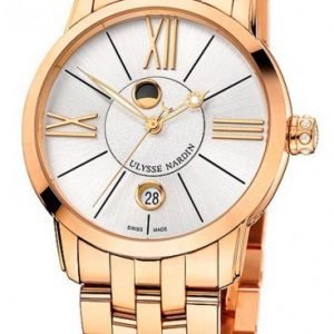 Ulysse Nardin Classico 8296-122-8-41 Kello Hopea / 18k