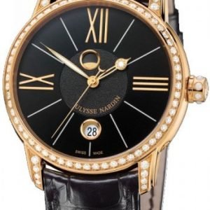 Ulysse Nardin Classico 8296-122b-2-42 Kello Musta / Nahka