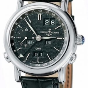 Ulysse Nardin Complicated 320-22-92 Kello Musta / Nahka