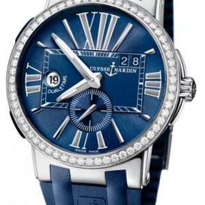 Ulysse Nardin Dual Time 243-00b-3-43 Kello Sininen / Kumi