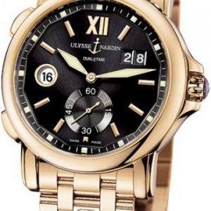 Ulysse Nardin Dual Time 246-55-8-32 Kello Musta / 18k