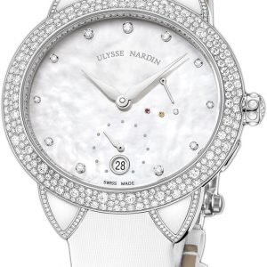 Ulysse Nardin Ladies 3100-125bc-991 Kello Jade Nahka