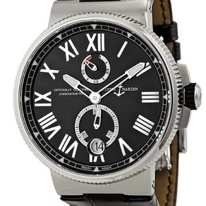 Ulysse Nardin Marine Collection 1183-122-42 Kello Musta / Nahka