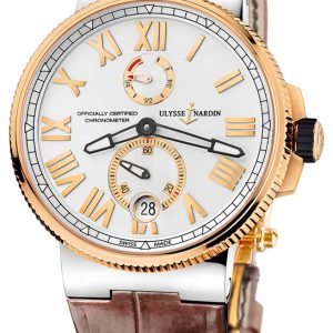 Ulysse Nardin Marine Collection 1185-122-41 Kello Hopea / Nahka