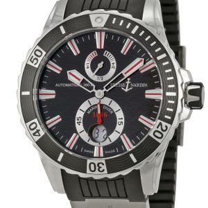 Ulysse Nardin Marine Collection 263-10-3-92 Kello Musta / Kumi