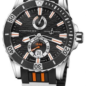 Ulysse Nardin Marine Collection 263-10-3-952 Kello Musta / Kumi