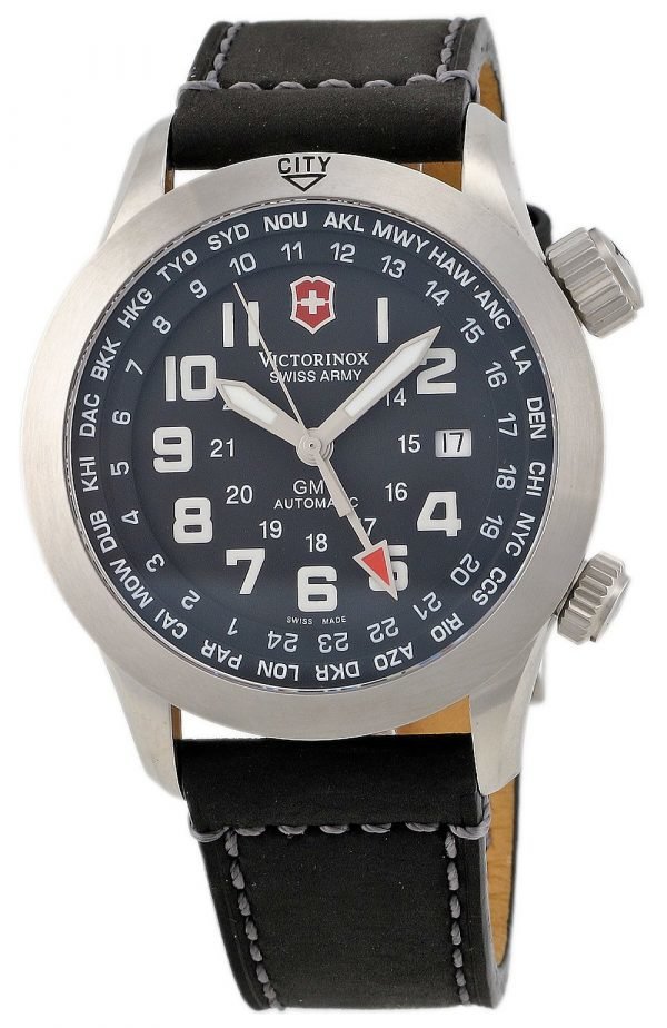 Victorinox 24832 Kello Musta / Nahka