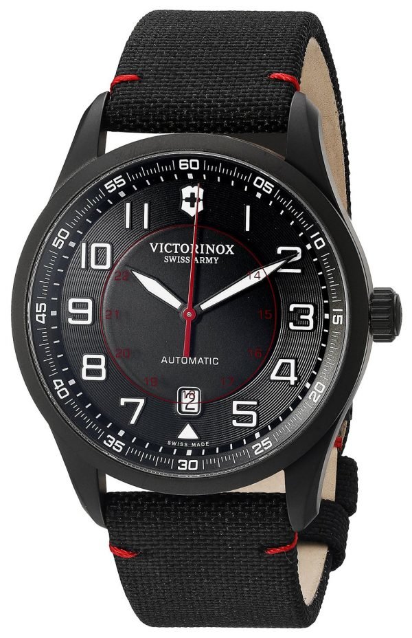 Victorinox Airboss 241720 Kello Musta / Nahka