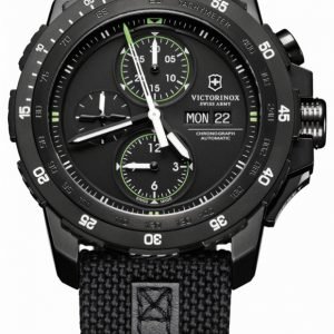 Victorinox Alpnach Chronograph 241527 Kello Musta / Tekstiili