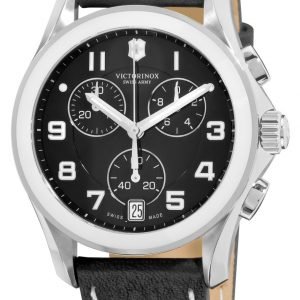 Victorinox Chrono Classic 241501 Kello Musta / Nahka