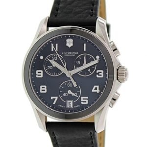 Victorinox Chrono Classic 241545 Kello Musta / Nahka