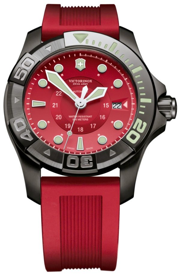 Victorinox Dive Master 241577 Kello Punainen / Kumi