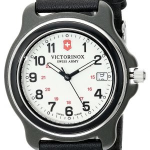 Victorinox Original 249089 Kello Valkoinen / Nahka