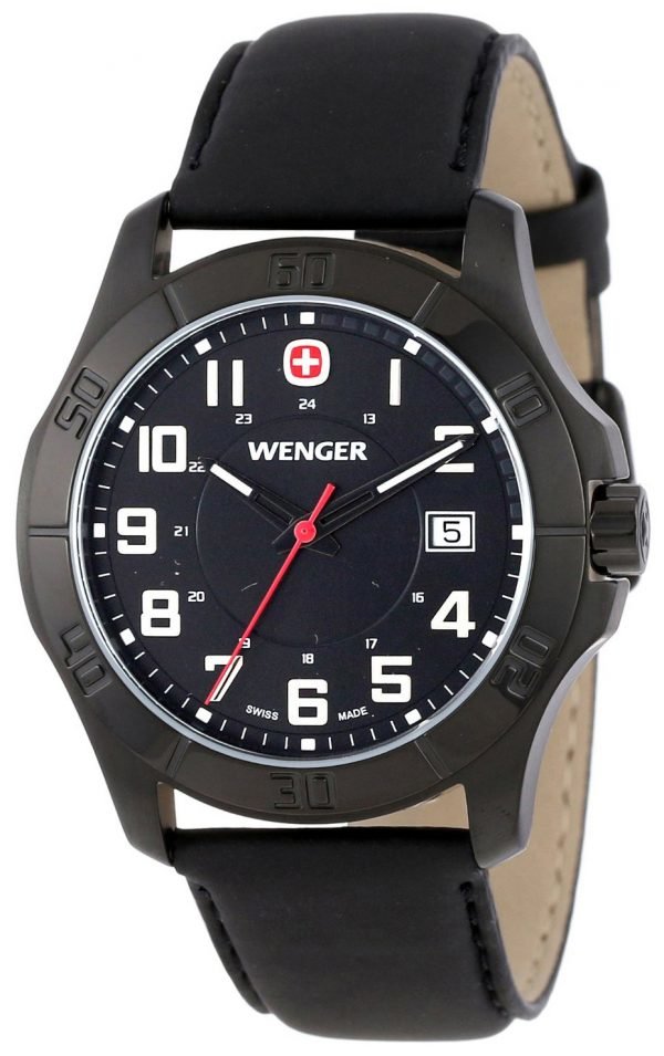 Wenger 70475 Kello Musta / Nahka