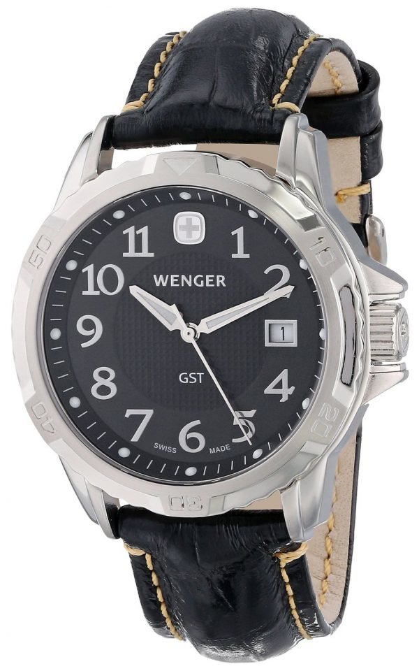 Wenger 78235 Kello Musta / Nahka