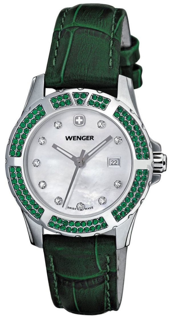 Wenger Elegance 70313 Kello Valkoinen / Nahka