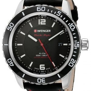 Wenger Roadster 01.0851.120 Kello Musta / Nahka