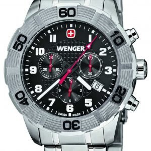 Wenger Roadster 01.0853.102 Kello Musta / Teräs