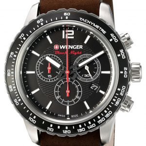 Wenger Roadster 01.0853.106 Kello Musta / Nahka