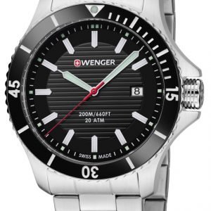 Wenger Seaforce 01.0641.118 Kello Musta / Teräs