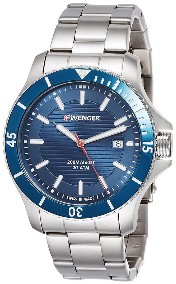 Wenger Seaforce 01.0641.120 Kello Sininen / Teräs