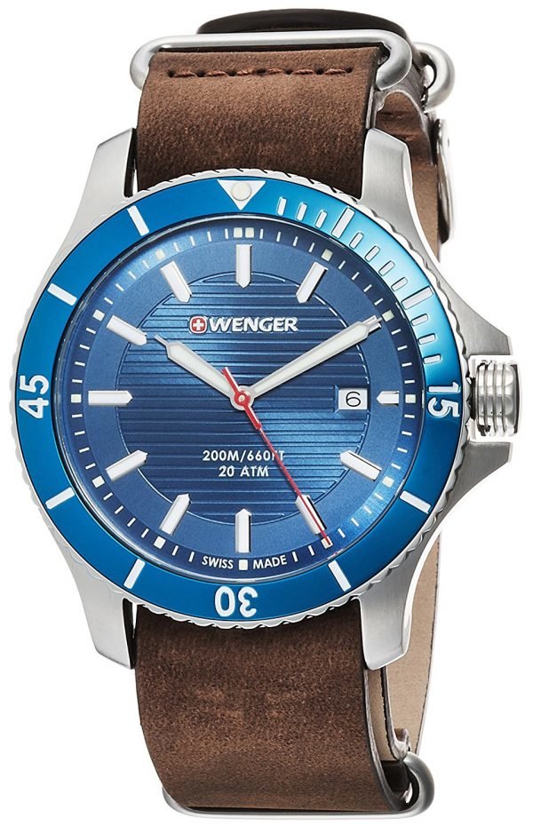 Wenger Seaforce 01.0641.121 Kello Sininen / Nahka