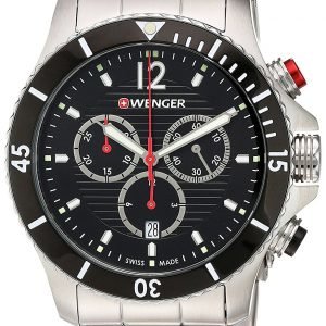 Wenger Seaforce 01.0643.109 Kello Musta / Teräs