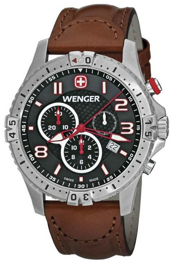 Wenger Squadron 77051 Kello Musta / Nahka