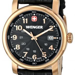 Wenger Urban Classic 01.1041.108 Kello Musta / Nahka