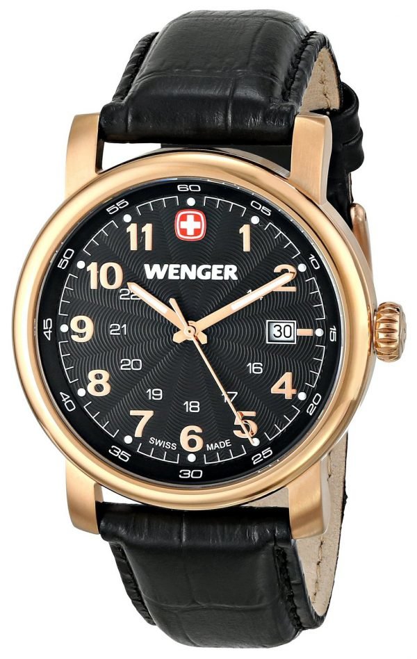 Wenger Urban Classic 01.1041.108 Kello Musta / Nahka