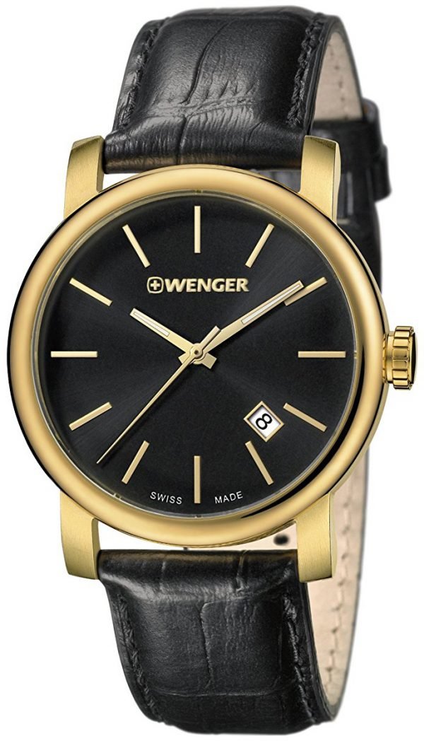 Wenger Urban Classic 01.1041.123 Kello Musta / Nahka