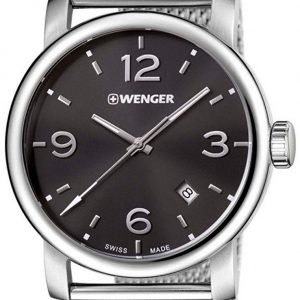 Wenger Urban Classic 01.1041.124 Kello Musta / Teräs