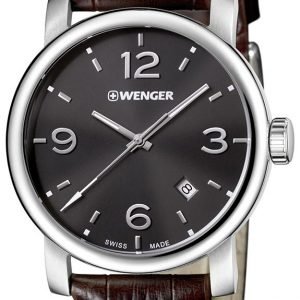 Wenger Urban Classic 01.1041.128 Kello Musta / Nahka