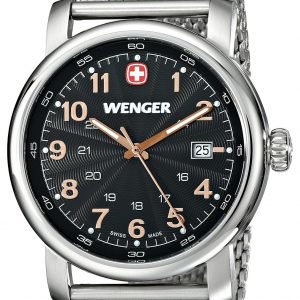 Wenger Urban Classic 1041.106 Kello Musta / Teräs