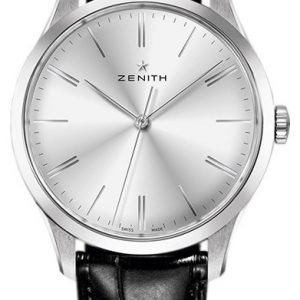 Zenith Captain 03.2270.6150-01.C493 Kello Hopea / Nahka