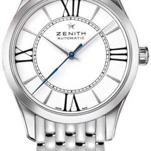 Zenith Captain 03.2310.679-38.M2310 Kello Valkoinen / Teräs