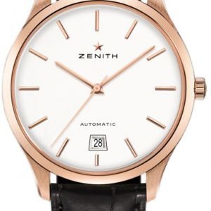 Zenith Captain 18.2020.3001-01.C498 Kello Hopea / Nahka