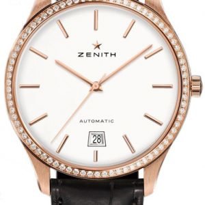 Zenith Captain 22.2020.3001-01.C498 Kello Hopea / Nahka